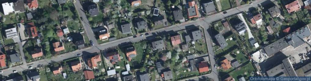 Zdjęcie satelitarne Saperska ul.