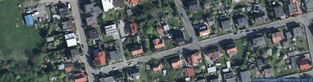 Zdjęcie satelitarne Saperska ul.