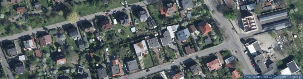 Zdjęcie satelitarne Saperska ul.
