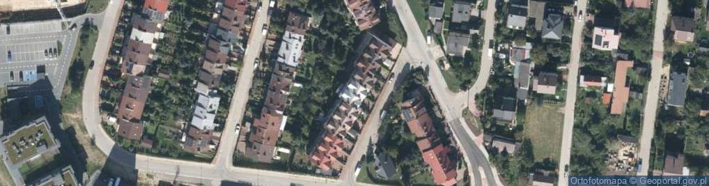 Zdjęcie satelitarne Saperów ul.