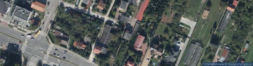 Zdjęcie satelitarne Sandomierska ul.