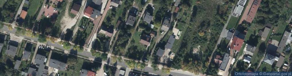 Zdjęcie satelitarne Sandomierska ul.