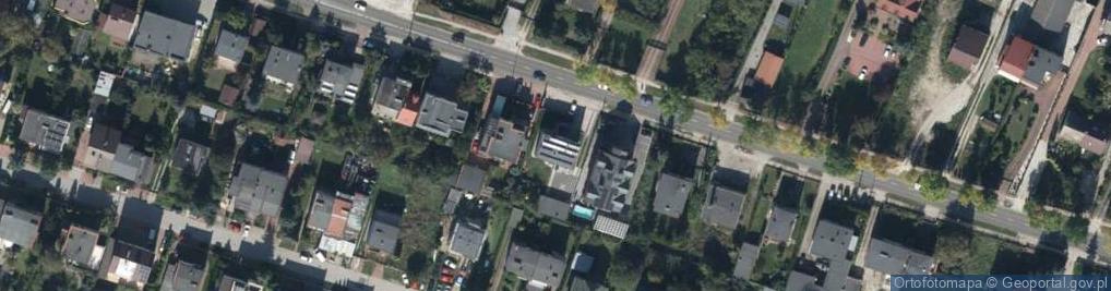 Zdjęcie satelitarne Sandomierska ul.