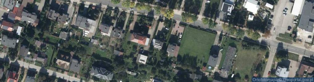 Zdjęcie satelitarne Sandomierska ul.