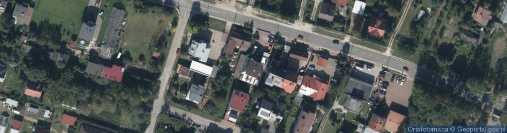 Zdjęcie satelitarne Sandomierska ul.