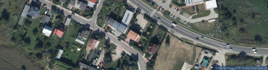 Zdjęcie satelitarne Sandomierska ul.