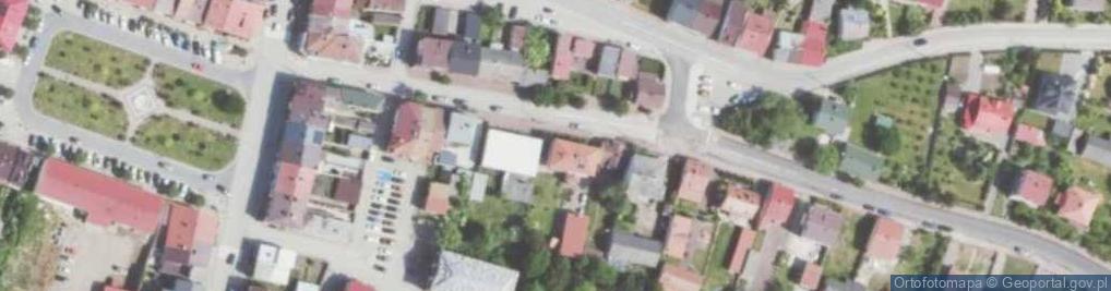 Zdjęcie satelitarne Sandomierska ul.