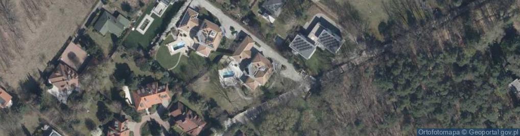 Zdjęcie satelitarne Saneczkowa ul.