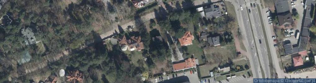 Zdjęcie satelitarne Saneczkowa ul.