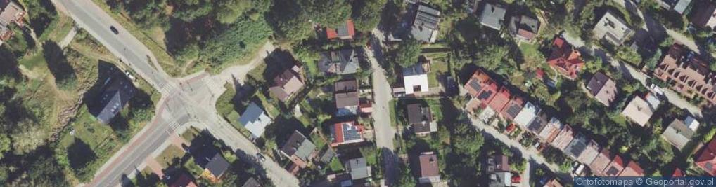 Zdjęcie satelitarne Sanatoryjna ul.