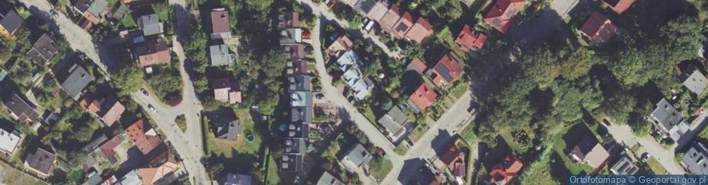Zdjęcie satelitarne Saperów ul.
