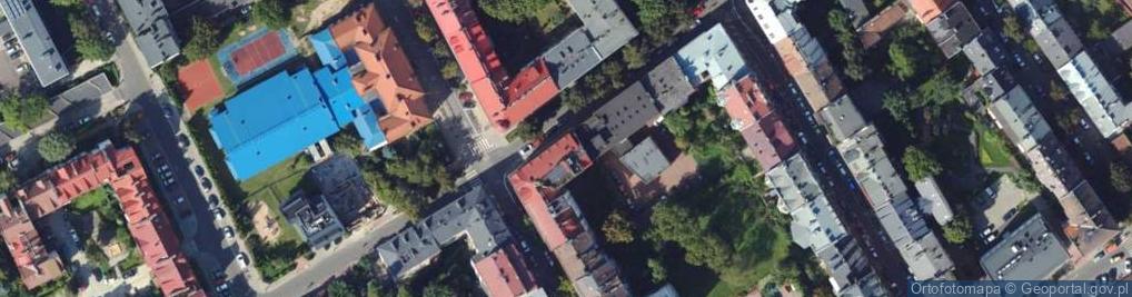 Zdjęcie satelitarne Salwatorska ul.