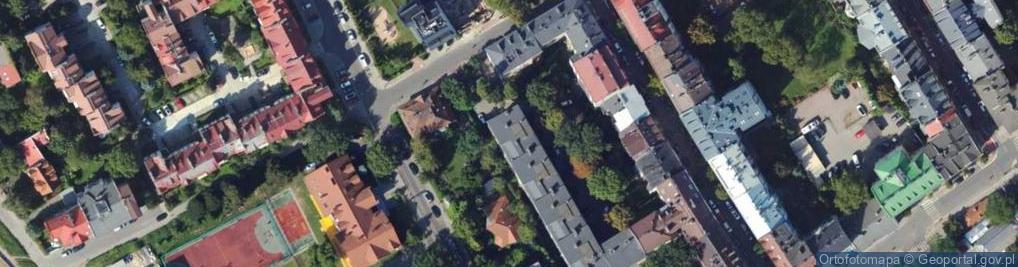 Zdjęcie satelitarne Salwatorska ul.