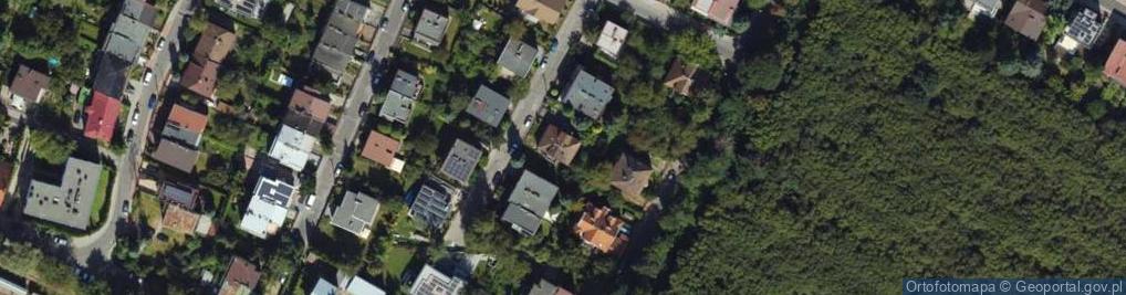 Zdjęcie satelitarne Saperów ul.