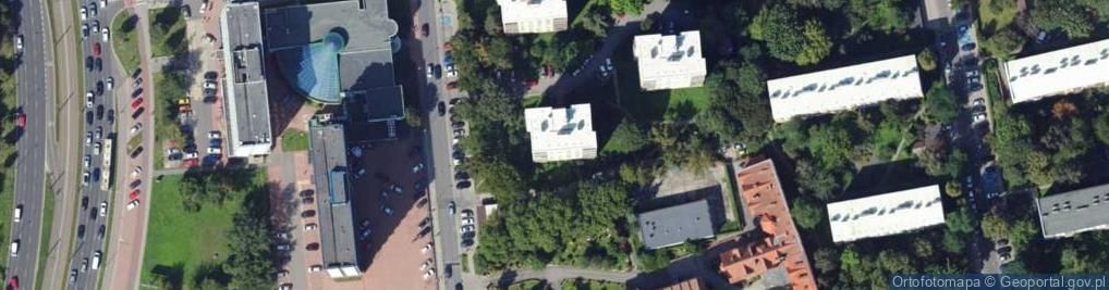Zdjęcie satelitarne Sądowa ul.