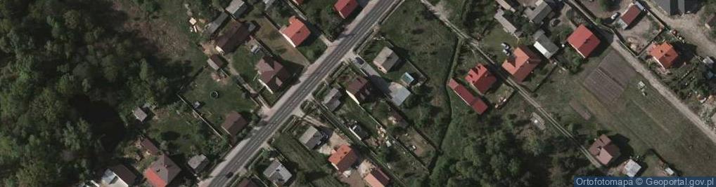 Zdjęcie satelitarne Sandomierska ul.