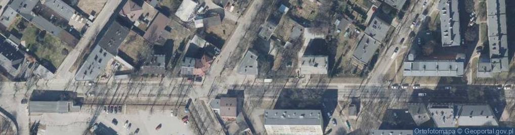 Zdjęcie satelitarne Sanocka ul.