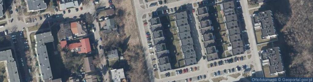 Zdjęcie satelitarne Sąsiedzka ul.