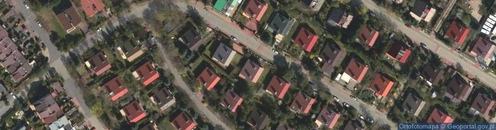 Zdjęcie satelitarne Sasanki ul.