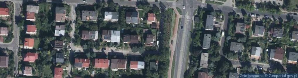 Zdjęcie satelitarne Sandomierska ul.