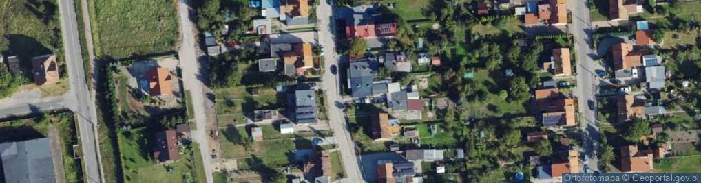 Zdjęcie satelitarne Saperów ul.