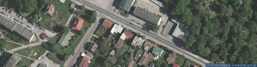 Zdjęcie satelitarne Sandomierska ul.