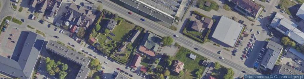 Zdjęcie satelitarne Sandomierska ul.