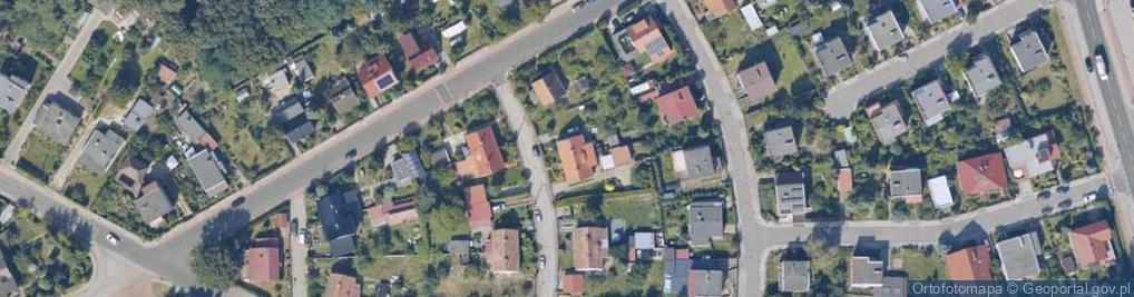 Zdjęcie satelitarne Saperów ul.