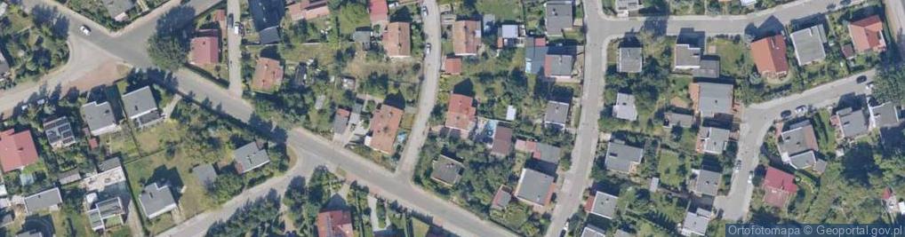 Zdjęcie satelitarne Saperów ul.