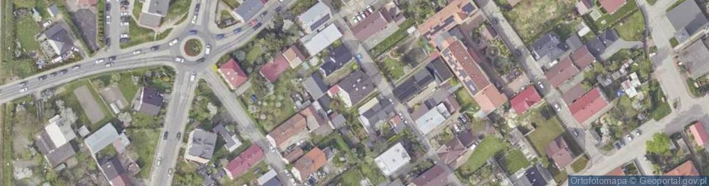 Zdjęcie satelitarne Sandomierska ul.