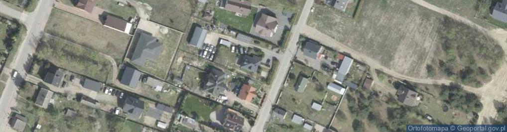 Zdjęcie satelitarne Saperska ul.