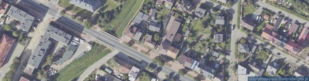 Zdjęcie satelitarne Sandomierska ul.