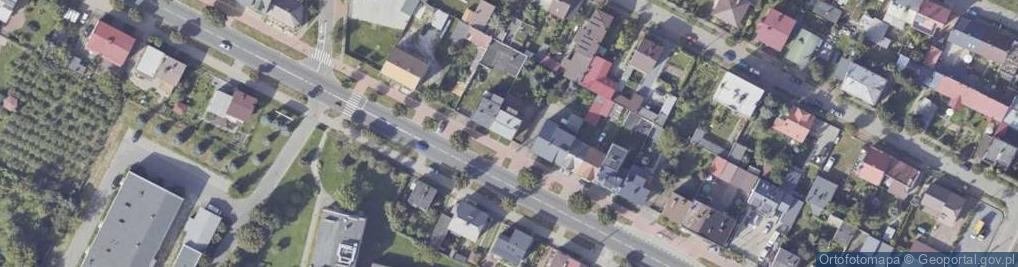 Zdjęcie satelitarne Sandomierska ul.