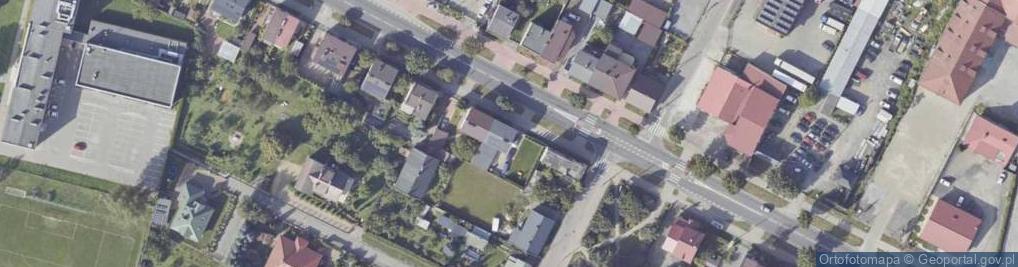 Zdjęcie satelitarne Sandomierska ul.