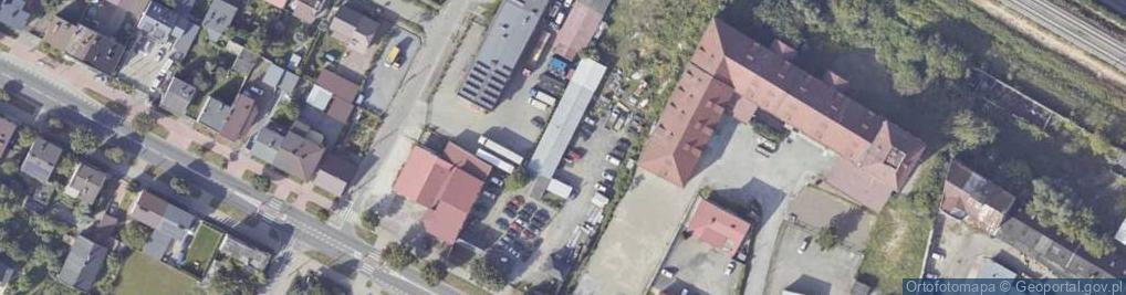 Zdjęcie satelitarne Sandomierska ul.