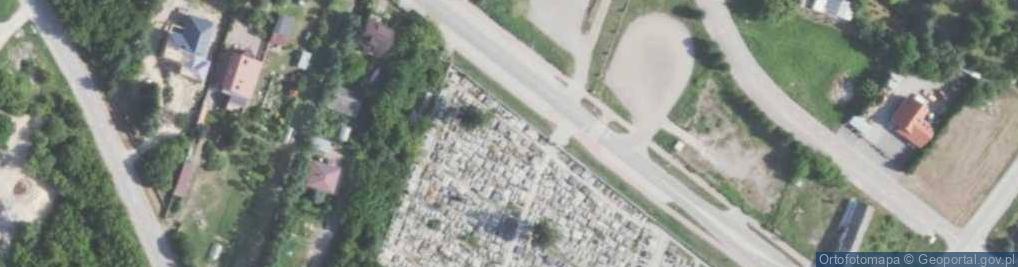 Zdjęcie satelitarne Sandomierska ul.