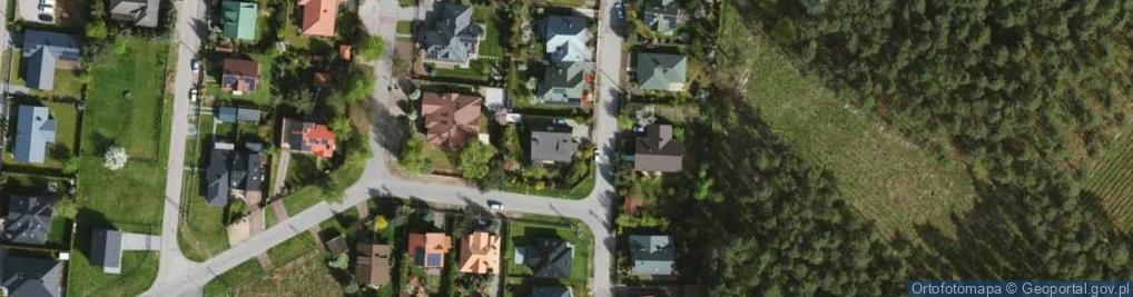 Zdjęcie satelitarne Sasanek ul.