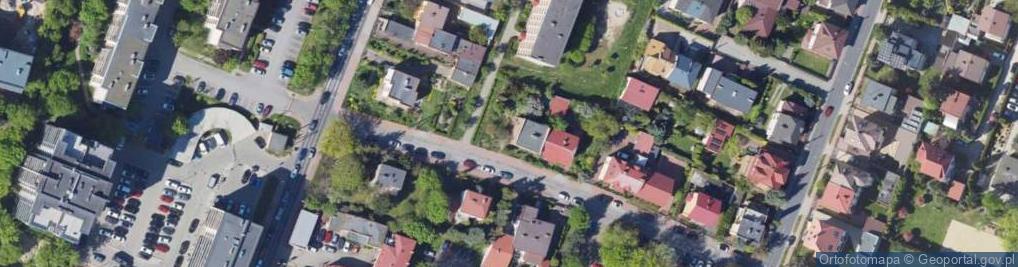 Zdjęcie satelitarne Salezjańska ul.