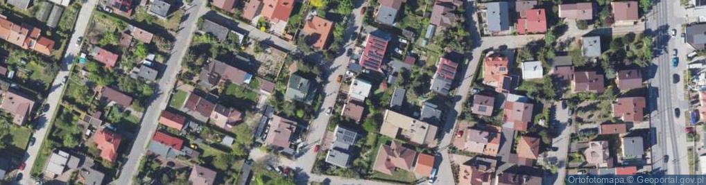 Zdjęcie satelitarne Saperska ul.