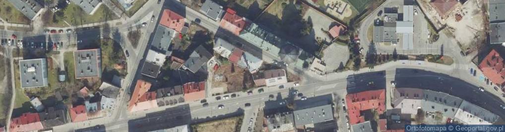 Zdjęcie satelitarne Salezjańska ul.