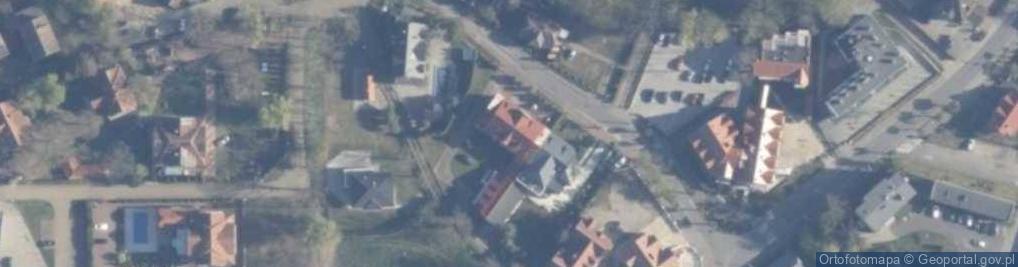 Zdjęcie satelitarne Saperska ul.