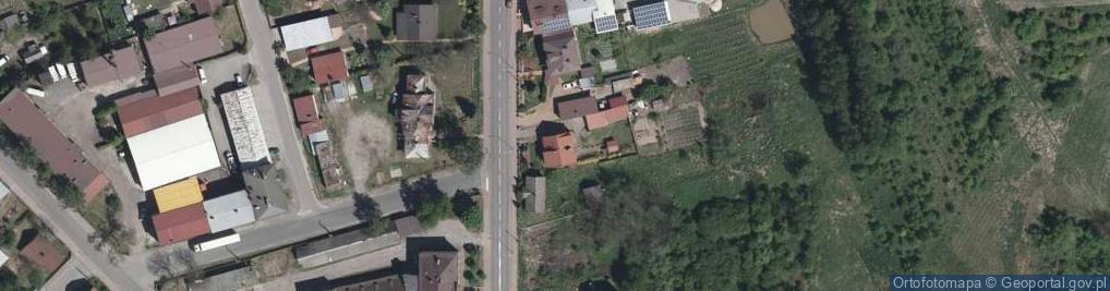 Zdjęcie satelitarne Sandomierska ul.