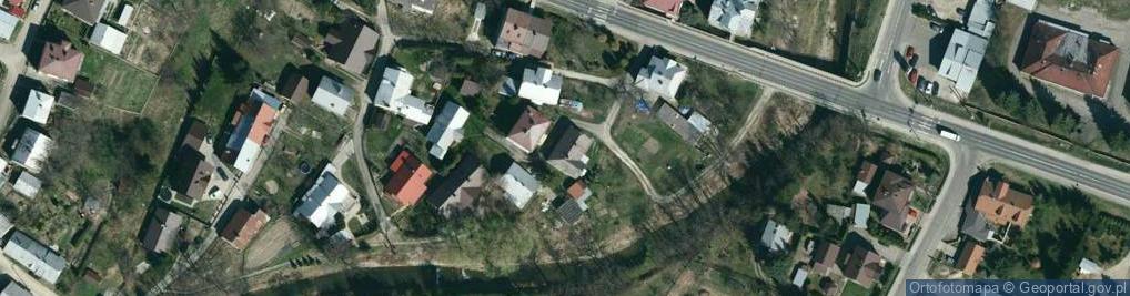 Zdjęcie satelitarne Sanocka ul.