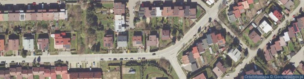 Zdjęcie satelitarne Sasanki ul.