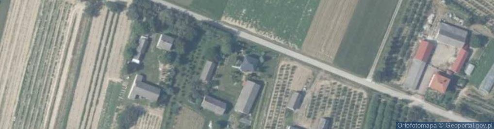 Zdjęcie satelitarne Sadkowice-Kolonia ul.