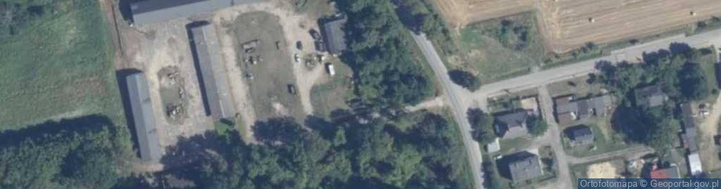 Zdjęcie satelitarne Sarnów PGR ul.