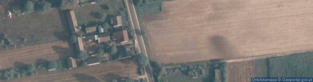Zdjęcie satelitarne Sawice-Wieś ul.