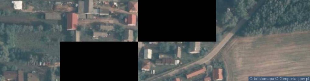 Zdjęcie satelitarne Sawice-Wieś ul.