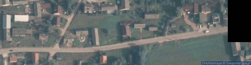 Zdjęcie satelitarne Sawice-Wieś ul.