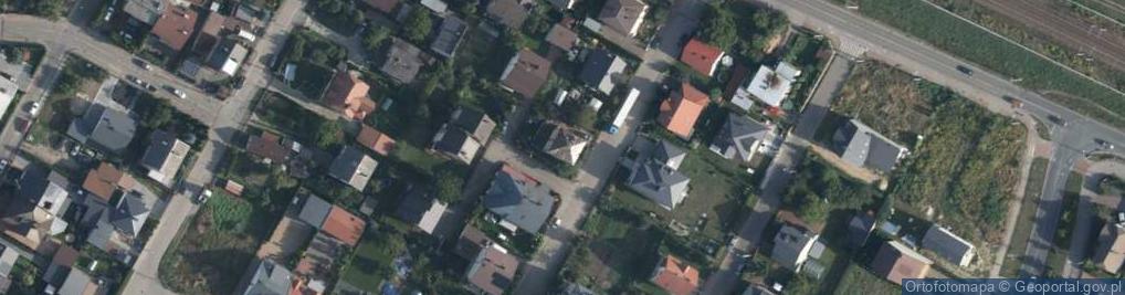 Zdjęcie satelitarne Saperów ul.
